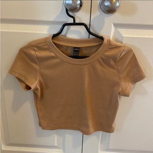 Shein cropped t shirt